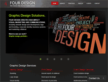 Tablet Screenshot of designfour.com